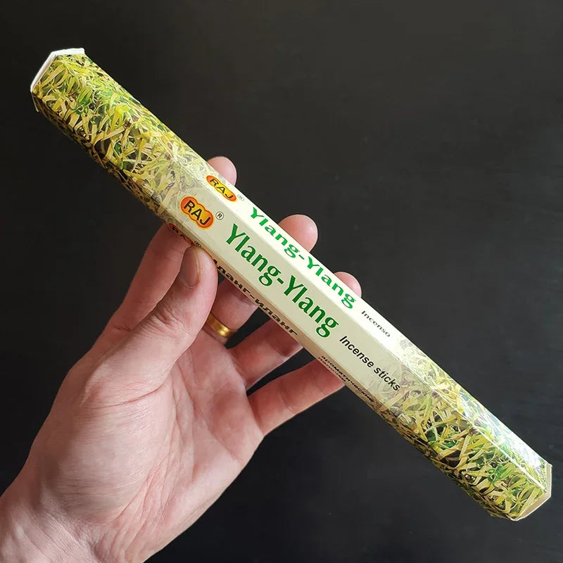 Y 20 Sticks Sandalwood India Incenses Natural Palo Santo Sage Indian Incense Stick Lavender Lotus Rose Line Tibetan Aromatherapy