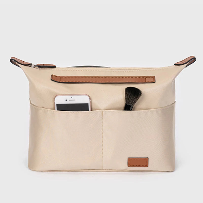 EverToner Nylon Insert Organizer Bag for Longch-mp LE PLIAGE Bag Luxury Handbags Travel Inner Purse Portable Makeup Bags