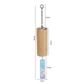 Bamboo Wind Chimes Chords Handmade Musical Windchime Sound Healing Wind Bell Musical Instruments Home Garden Patio Decoration