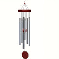 1pcs Hanging 6 Metal Tubes Solid Wood Wind Chime for Outdoor Garden Terrace Decoration Wind Chime Craft