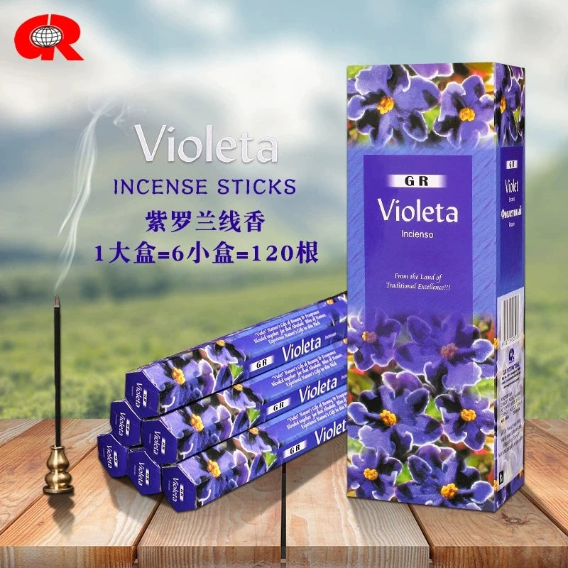 20 Sticks India Palo Santo Incense Sandalwood Household Bedroom Toilet Agarwood Tibetan Line Aromatherapy Incense Sticks