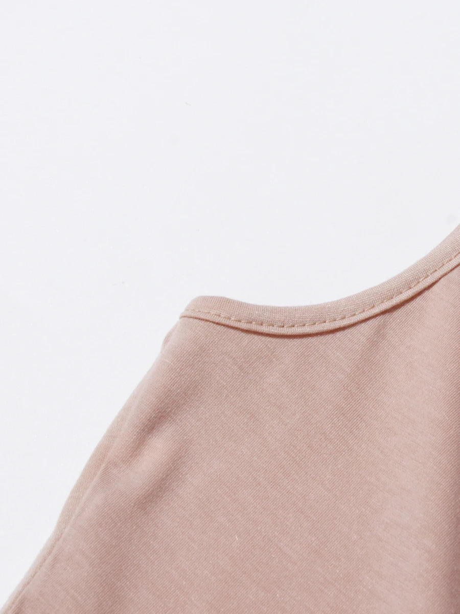 TWOTWINSTYLE Solid Slimming Spliced Ruffles Dresses for Women Round Neck Long Sleeves Patchwork Hollow Out Dress Female Clothing