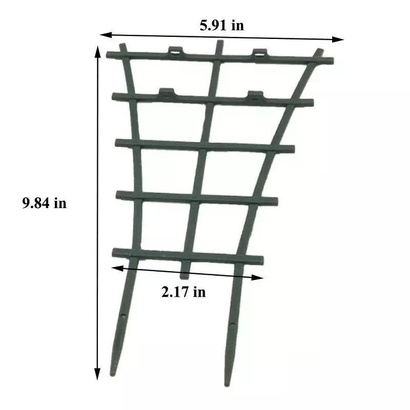 Garden Plant Climbing Trellis Stackable Plant Trellis Indoor Plastic Potted Plant Support For Climbing Plants In Pots Trellis