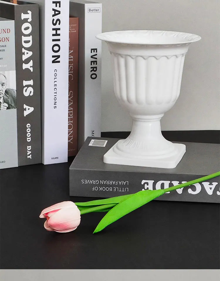 Plastic Succulent Pot, Nordic Minimalist Mini Planter for Desktop, Trending Indoor Flower Container