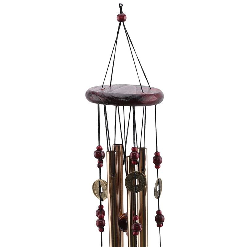 Outdoor Living Wind Chimes Yard Garden Tubes Bells Copper Antique Windchime Wall Hanging Home Decor Decoration Wind Chimes