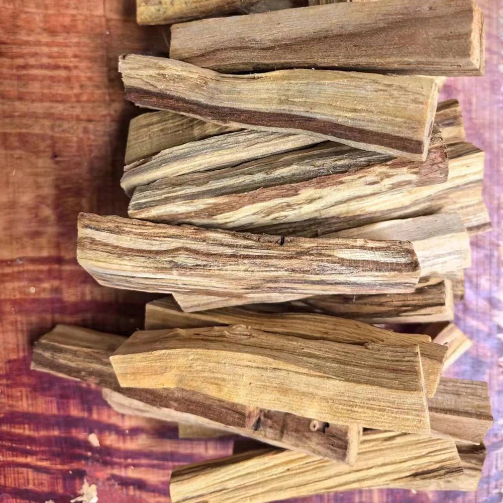 20/1pcs Palo Santo Natural Incense Sticks Wooden Smudging Stick for Indoor Purifying Yoga Healing Aromatherapy Burn Wooden Strip