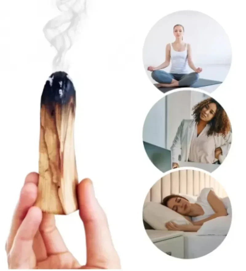 Palo Santo Peru Natural Incense Sticks for Yoga, Meditation, Home, Indoor Purification;