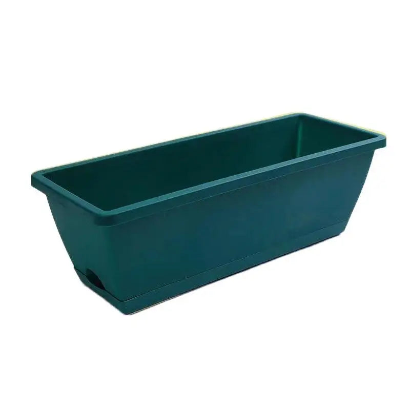 Indoor Self Absorbing Flower Pot For Vegetables Compact With Drainage Tray For Office Windowsill Or Home Decor