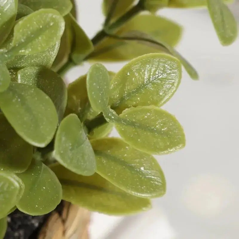 1Pc Potted Plant Small Fake Plants Indoor Home Decor Decorative Pot for Living Room Office Decoration Realistic Faux Greenery
