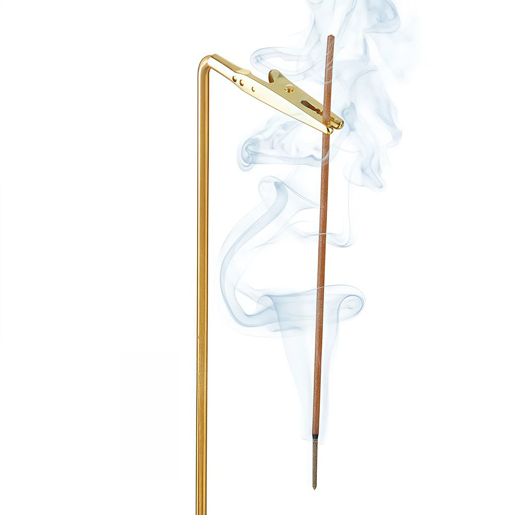 Insence Burner Upside Down Incense Burner Incense Stick Holder Wooden Round Incense Tray Ornament Bedroom Home Yoga Decoration