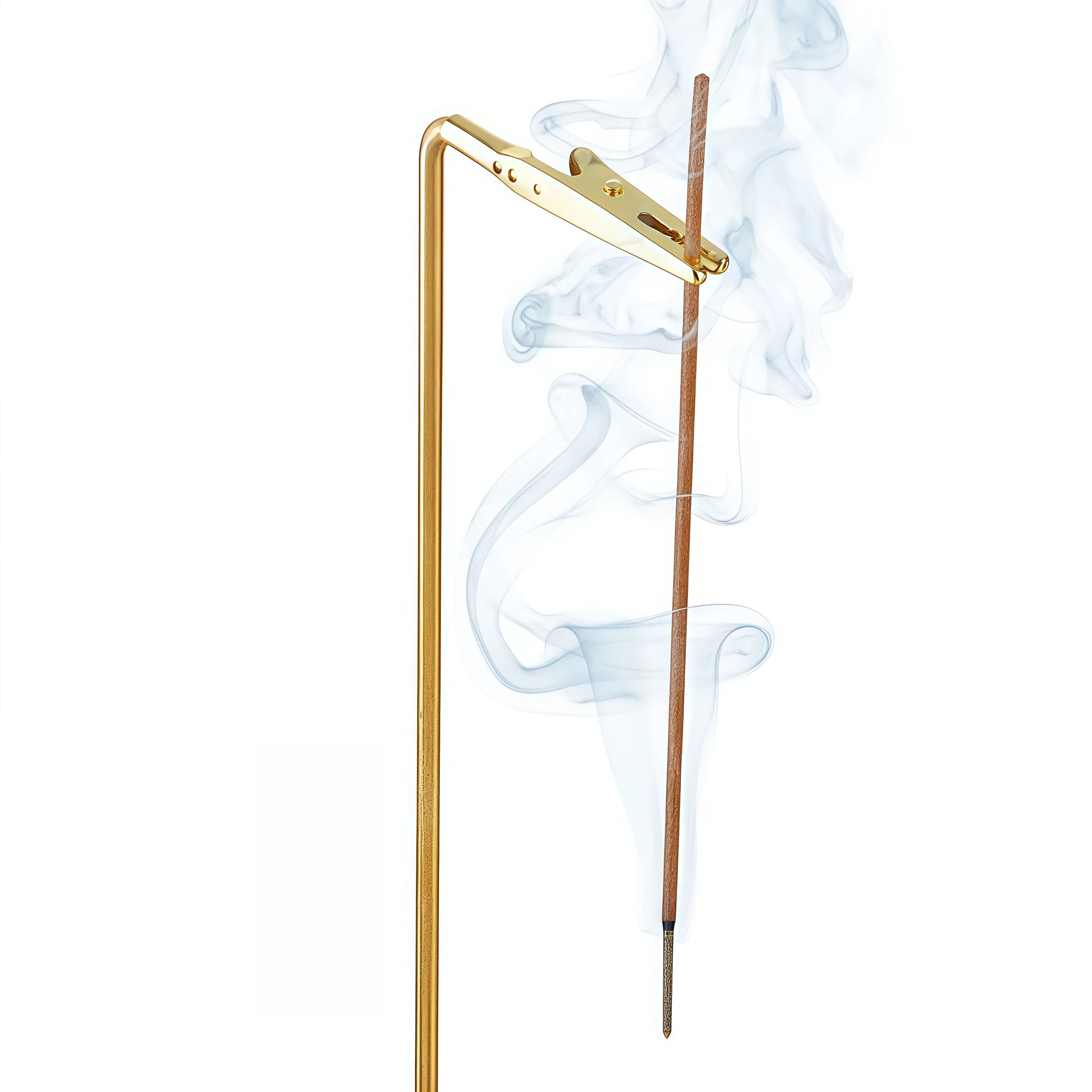 Insence Burner Upside Down Incense Burner Incense Stick Holder Wooden Round Incense Tray Ornament Bedroom Home Yoga Decoration