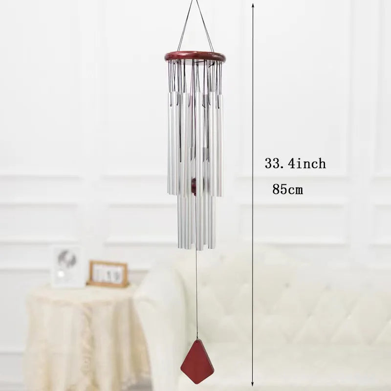 Auspicious Wind Chime，6Bell Pendant for Hanging，Used for home decoration。The sound is clear and elegant，Suitable for both indoor