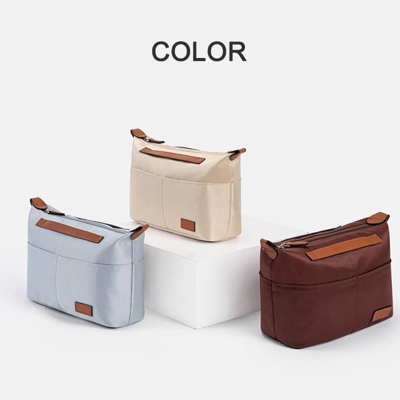 EverToner Nylon Insert Organizer Bag for Longch-mp LE PLIAGE Bag Luxury Handbags Travel Inner Purse Portable Makeup Bags