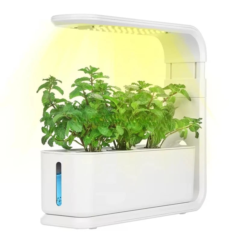 White Indoor Small Home Planter Plant Smart Herb Pot Greenhouse aero Mini Garden Light Gardening Hydroponic Growing Systems