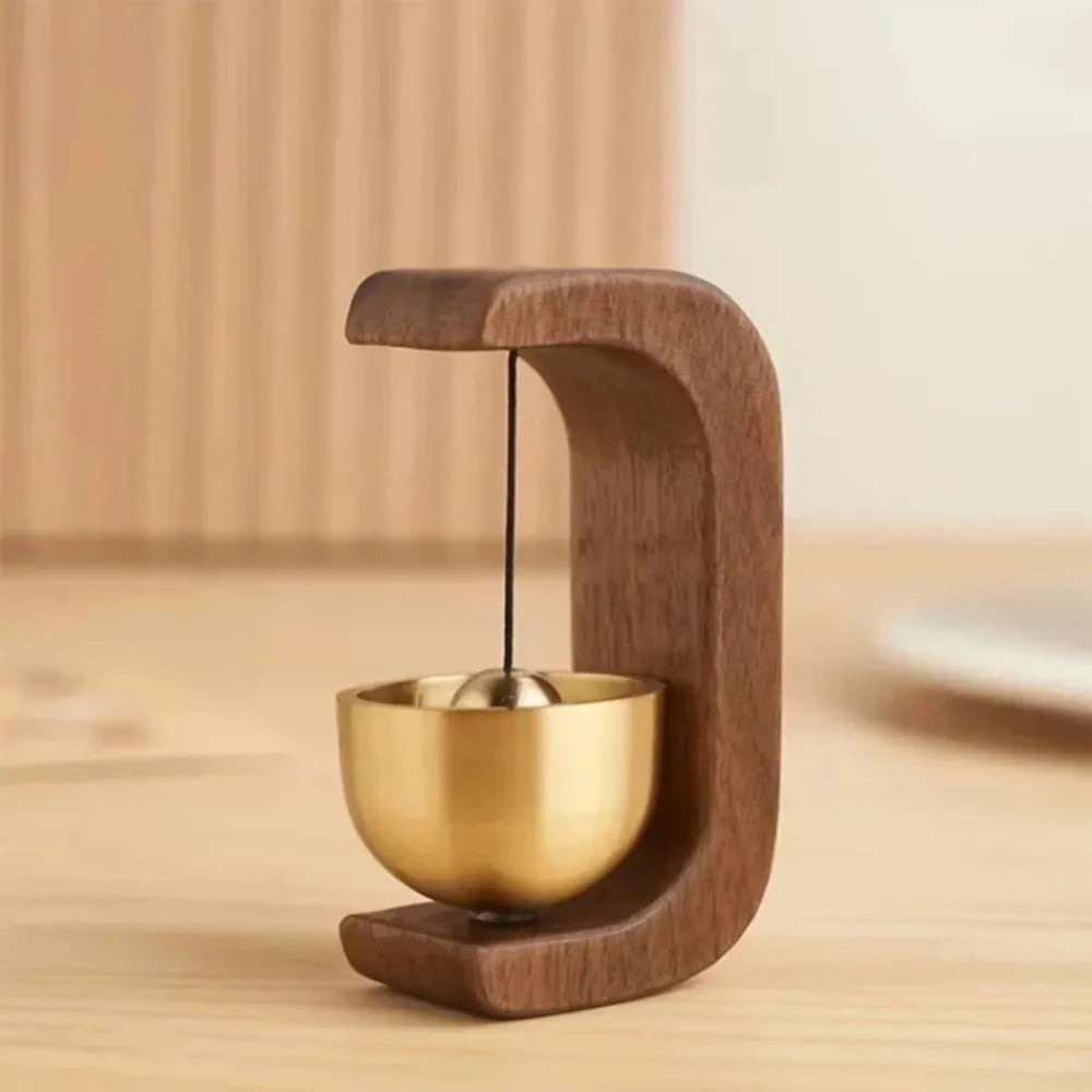 Shopkeepers Bell for Door Opening Doorbell Wind Chime Gift Home Garden Windchime Wood Hanging Bells Entry Alert Chime Decor