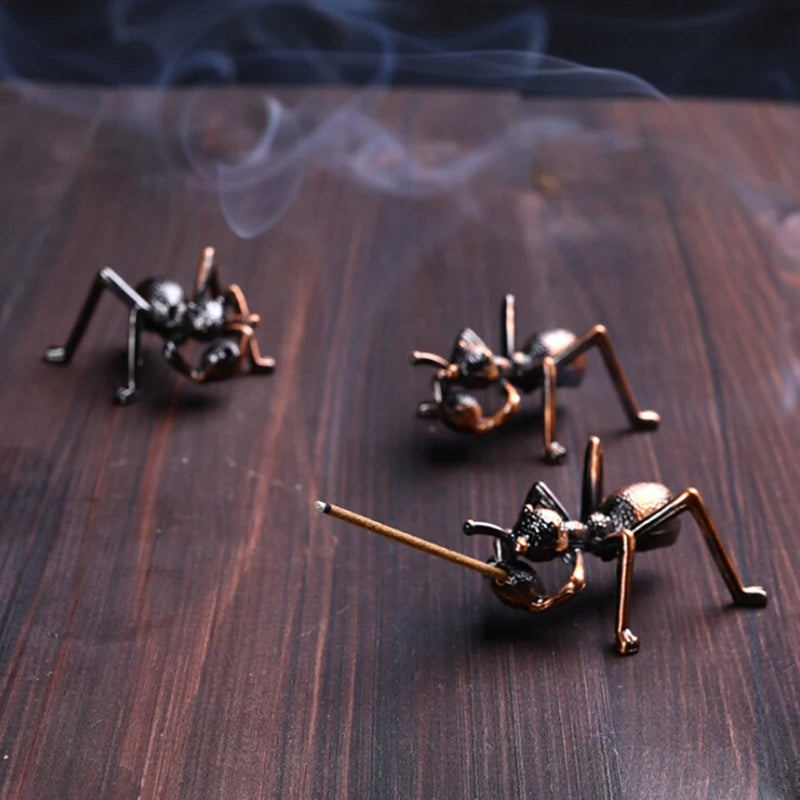 New 1PC Alloy Incense Burner Stick Holder Plate Buddhism Lotus Censer Bronze Nasturtium Incense Burner