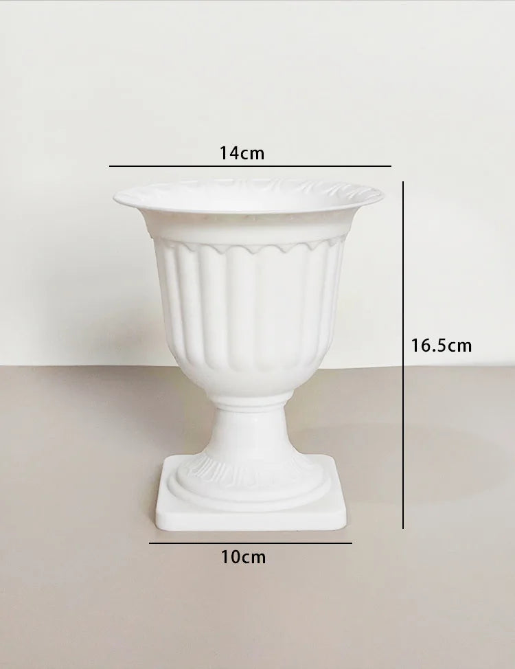 Plastic Succulent Pot, Nordic Minimalist Mini Planter for Desktop, Trending Indoor Flower Container