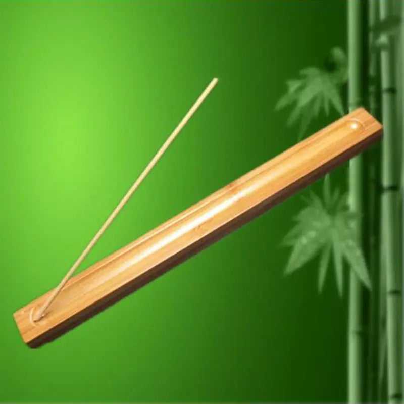 Useful Bamboo Material Stick Plate Incense Holder Fragrant Ware Stick Incense Burner Bamboo Line Incense Burner High Quality
