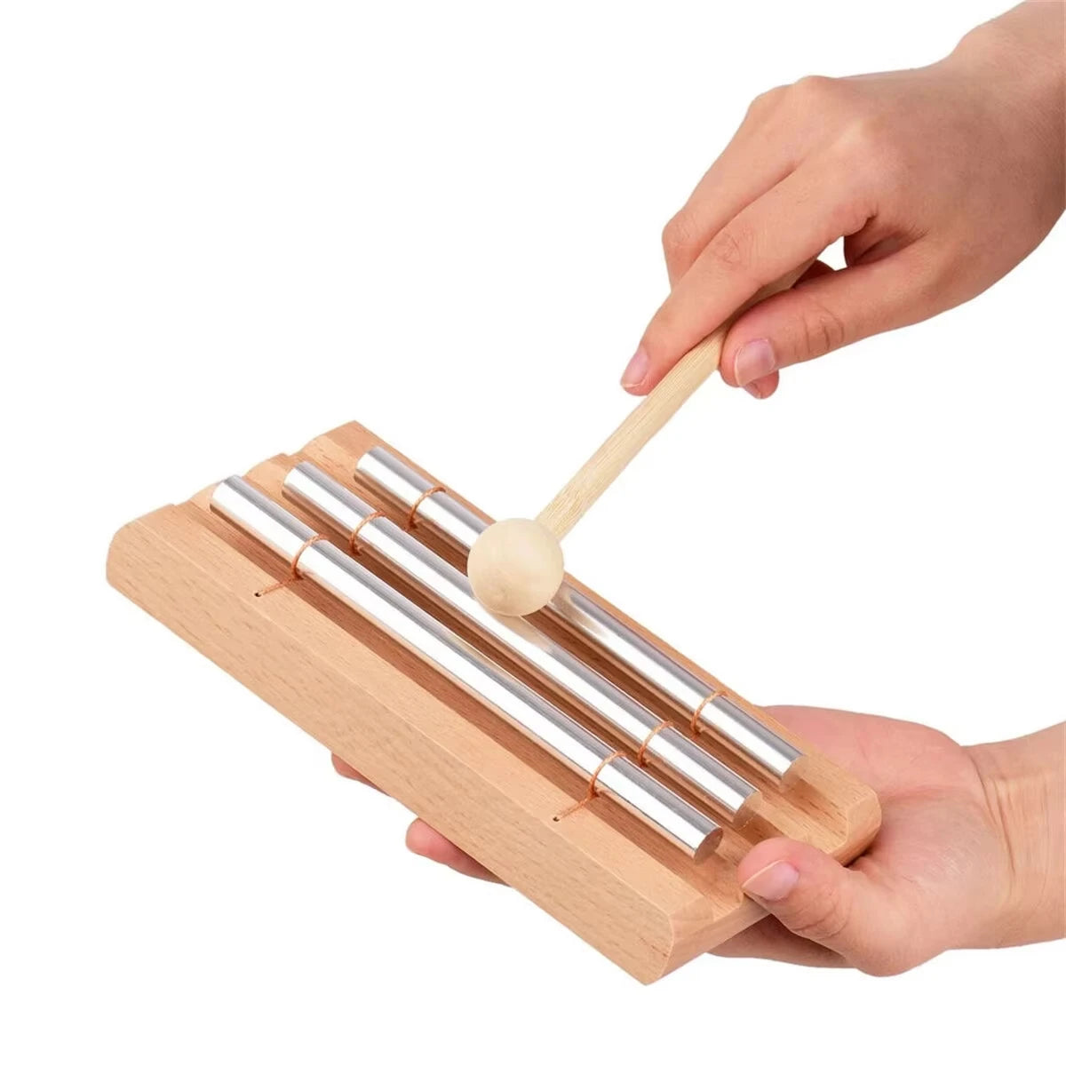 Meditation Chimes 1Phoneme The Original Guaranteed Musically Tuned Wind Zenergy Hand Chime for Classrooms Meditation Mindfulness