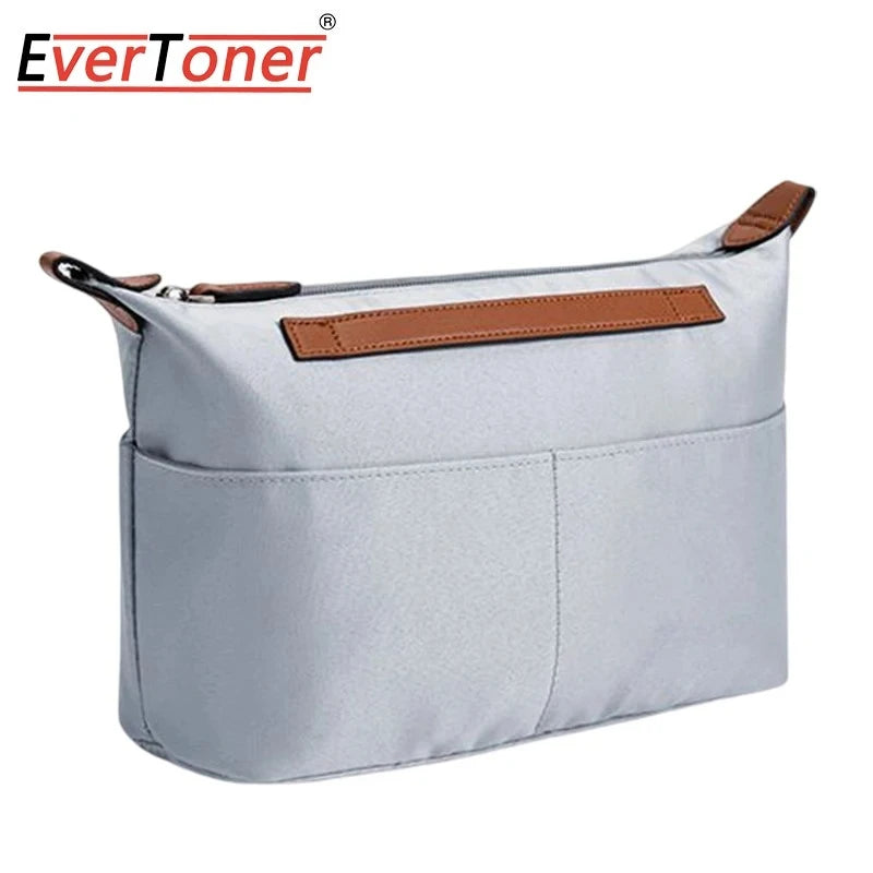 EverToner Nylon Insert Organizer Bag for Longch-mp LE PLIAGE Bag Luxury Handbags Travel Inner Purse Portable Makeup Bags
