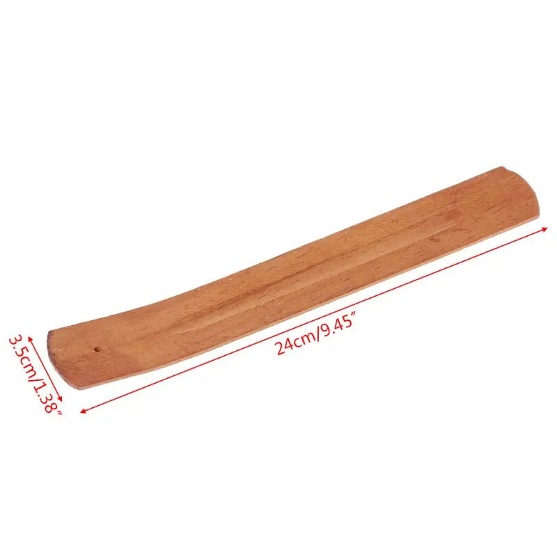 Natural Wooden Incense Stick Holder Incense Board for Burner Holder Home Decoration for Home Bedroom Office Desktop Deco