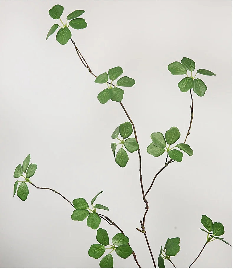 Artificial Plants Guanyin Lotus Leaf 90cm/35.4in Fresh Pastoral Style Home Decoration Living Room Table Decoration Fake Plants