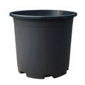 Indoor Plant Pot Black Plastic Flowerpot Planter with Drainage Holes Reinforced Rim Nursery Container Gallon Planter Pot