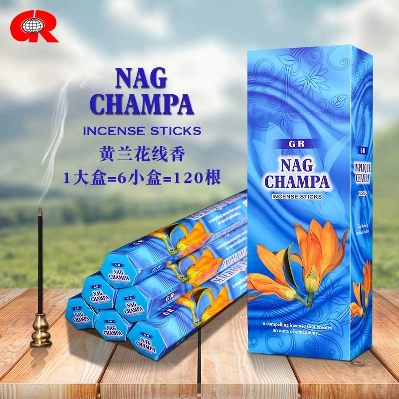 20 Sticks India Palo Santo Incense Sandalwood Household Bedroom Toilet Agarwood Tibetan Line Aromatherapy Incense Sticks