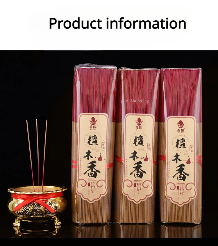 Incense Stick Bamboo Stick Incense Natural Smokeless Domestic/ Worship Buddha/Worship The God of Wealth/Purify The Air Aroma