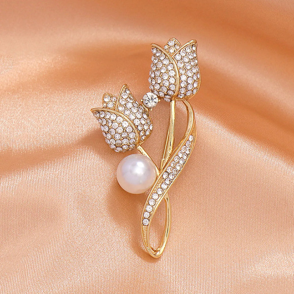 1PC Women's Fashion Trendy Charm Brooch Jewelry Chest Flower Accessories Suitable for Date, Party, Festival Gifts