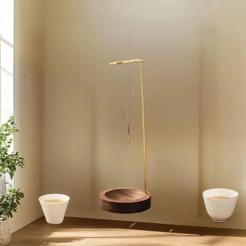 Creative Upside Down Incense Burner Incense Stick Holder Wooden Anti-Ash Design Incense Stick Meditation Spa Room Home DecorHot