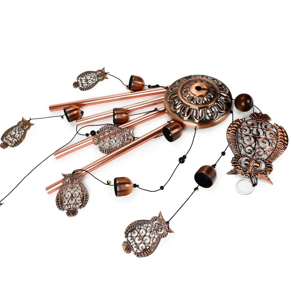 1pc Wind Chime Large Bells Wind Chimes Chapel Home Decor For Garden Outdoor Decoration Decor Gifts Yard Hanging Decor