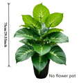1pc Large Artificial Plant Resembling A Perennial Green Plant for Indoor and Outdoor Homes Courtyards Gardens Offices