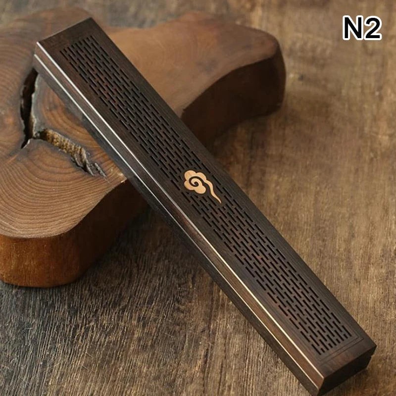Short Style Portable Hollowed-out Incense Stick Stove Indoor/tea Room Decoration/soothing Purifying/horizontal Incense Burner