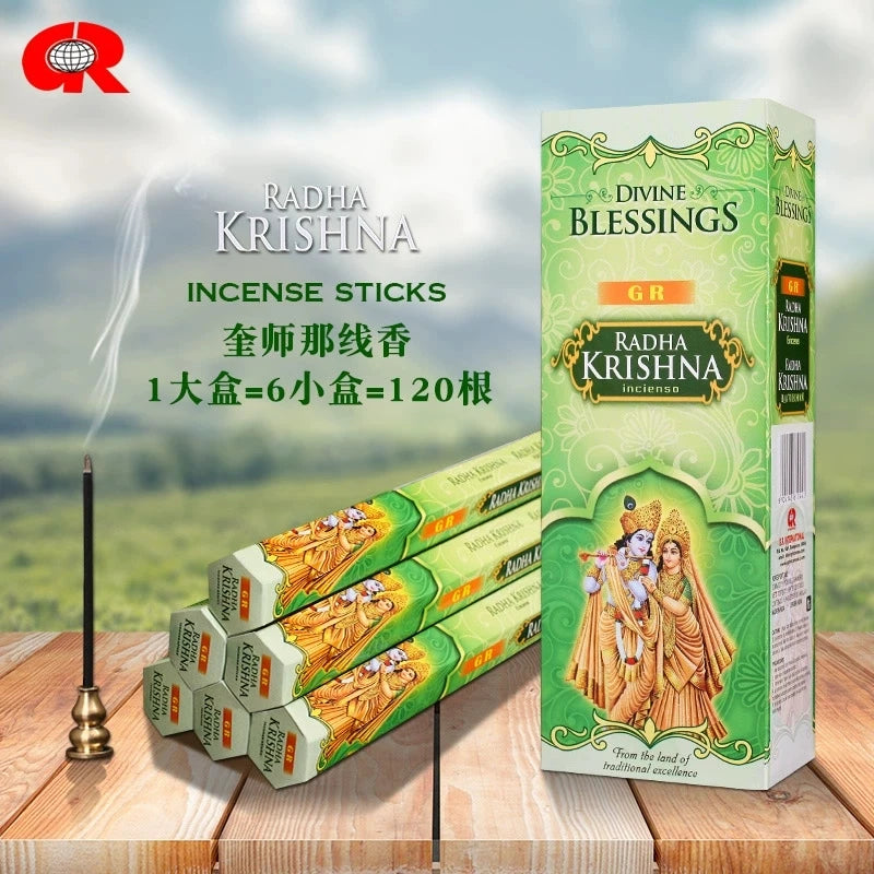 20 Sticks India Palo Santo Incense Sandalwood Household Bedroom Toilet Agarwood Tibetan Line Aromatherapy Incense Sticks