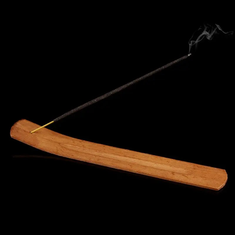Natural Wooden Incense Stick Holder Incense Board for Burner Holder Home Decoration for Home Bedroom Office Desktop Deco