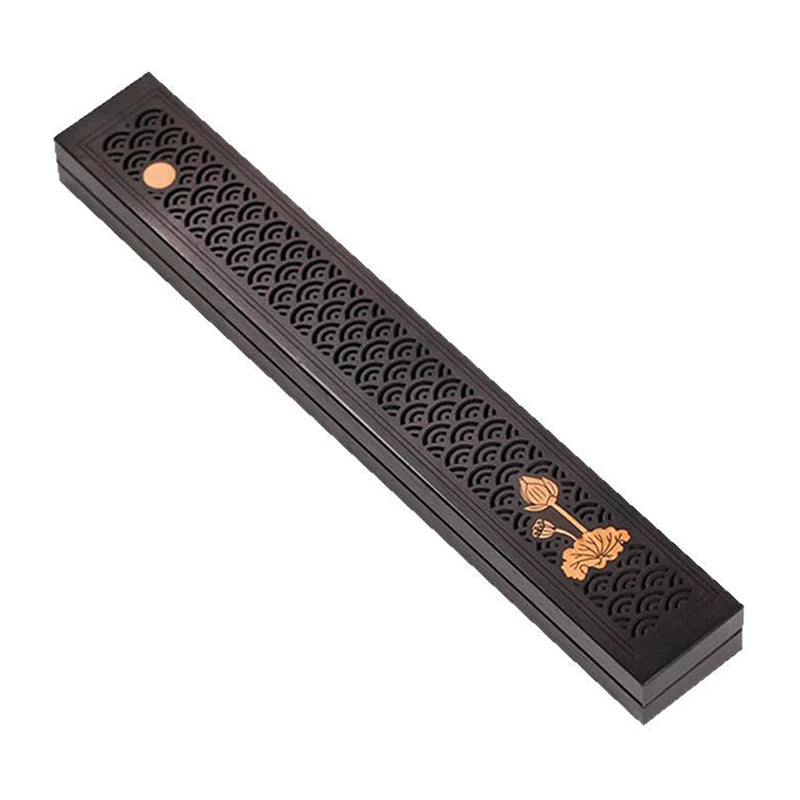 Short Style Portable Hollowed-out Incense Stick Stove Indoor/tea Room Decoration/soothing Purifying/horizontal Incense Burner
