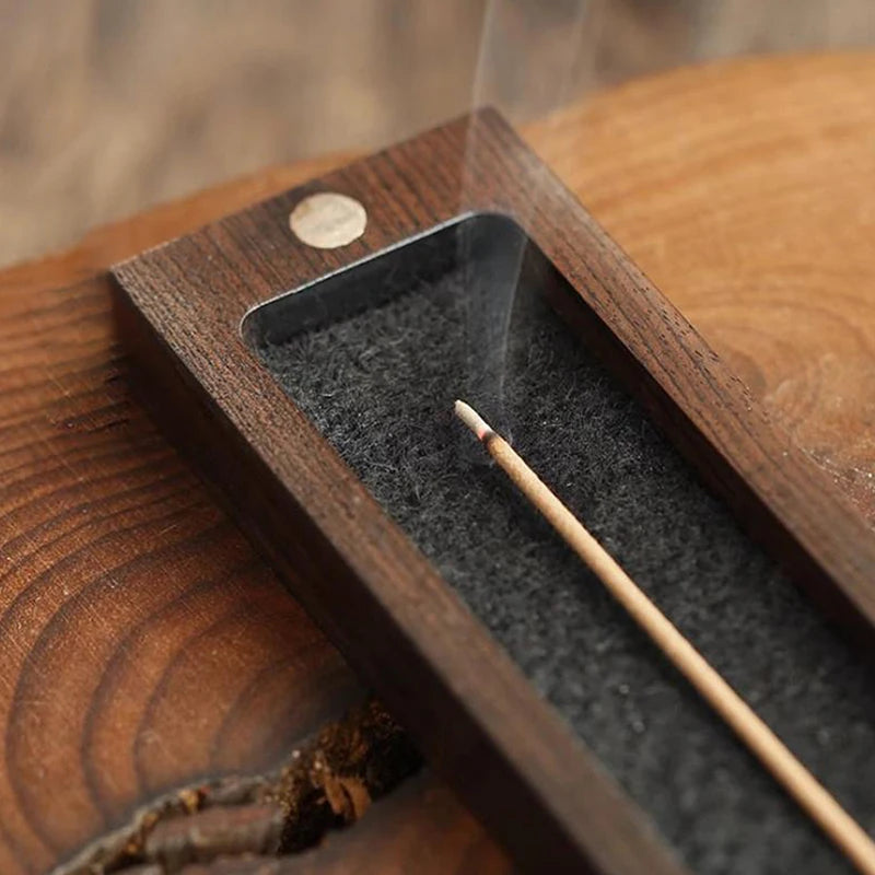 Short Style Portable Hollowed-out Incense Stick Stove Indoor/tea Room Decoration/soothing Purifying/horizontal Incense Burner