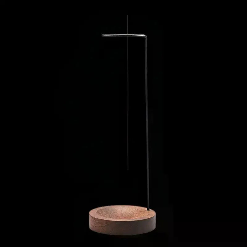 Wooden Anti-Ash Design Incense Stick Meditation Spa Room Home Decor Creative Upside Down Incense Burner Incense Stick Holder
