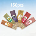 6 types of 150pcs handmade bamboo stick incense, long-lasting fragrance, suitable for home, office relaxation/meditation/yoga