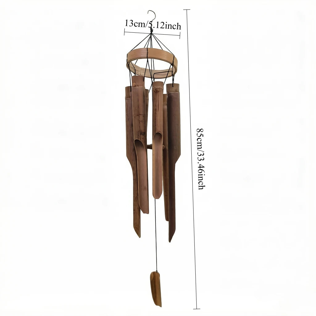 Wind Chime Handmade Garden Decoration Suitable for Porch, Patio, Outdoor Relaxing and Soothing Wind Chime for Home, Office, Temp