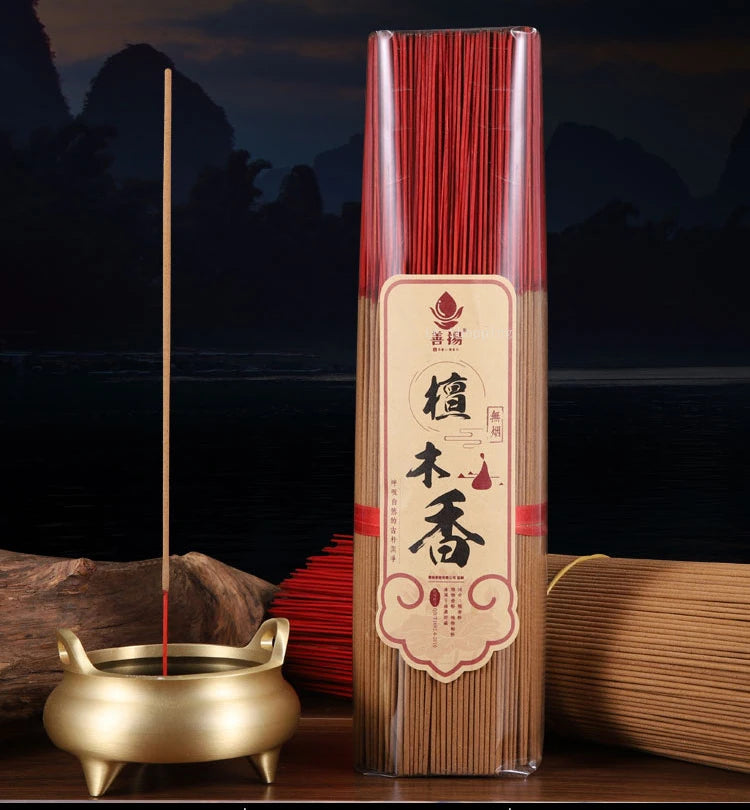 Incense Stick Bamboo Stick Incense Natural Smokeless Domestic/ Worship Buddha/Worship The God of Wealth/Purify The Air Aroma