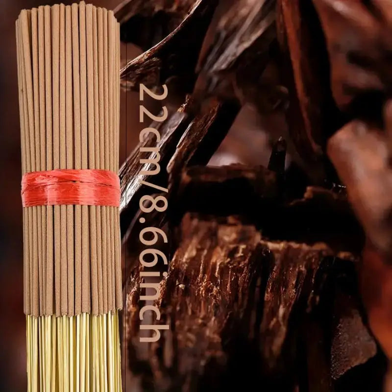 25/50/75/100/150Pcs Sandalwood Incense Sticks 22.0cm Suitable For Yoga Meditation Spa Home Office Fragrance