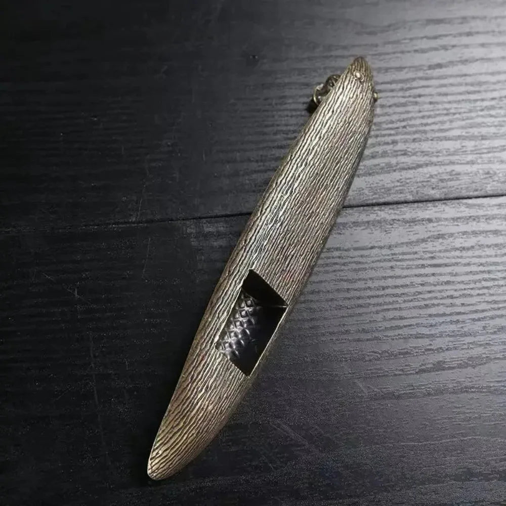 Metal Incense Stick Burner Ancient Style Boat Shape Aromatherapy Burner Classical Elegance Aromatherapy Ornament