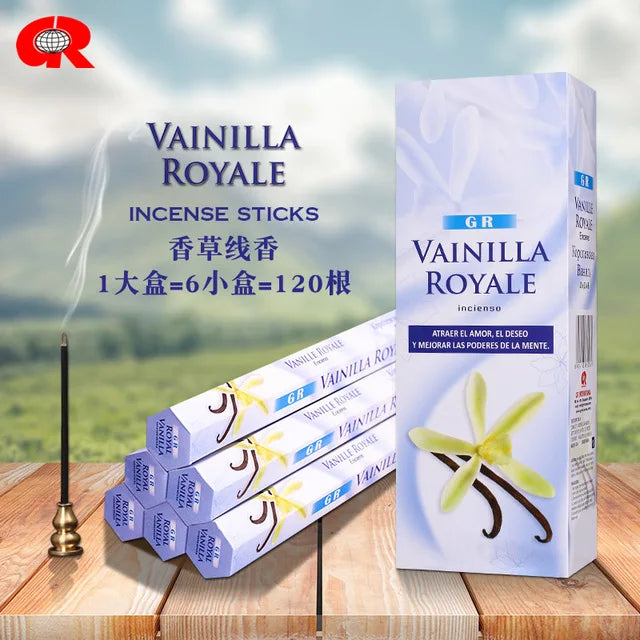 T68 20 Sticks Fragrances India Incense Stick Handmade Aromatherapy Sticks Sandalwood Lavender Meditation Incenses