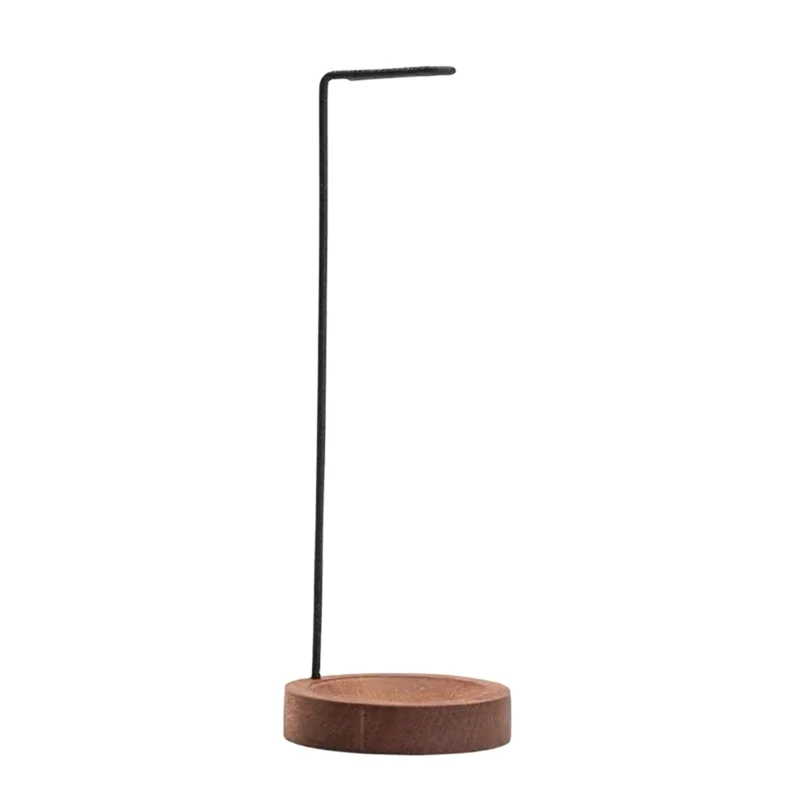 A69eincense Stick Holder Exquisite Decorative Wooden Incense Burner Ornament With Base Living Room Supply Decorative