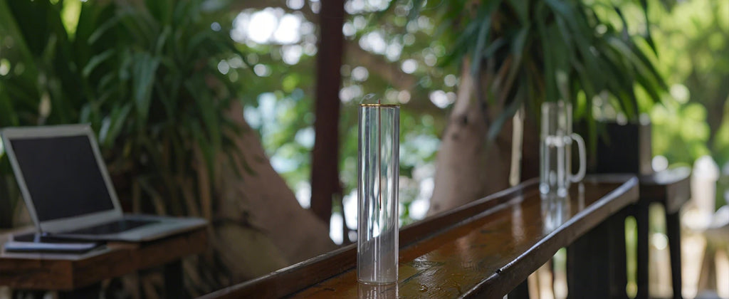 Incense Holder for Sticks, Modern Incense-Stick Burner Holder with Removable Glass Ash Catcher, for Home Decor Yoga Meditation