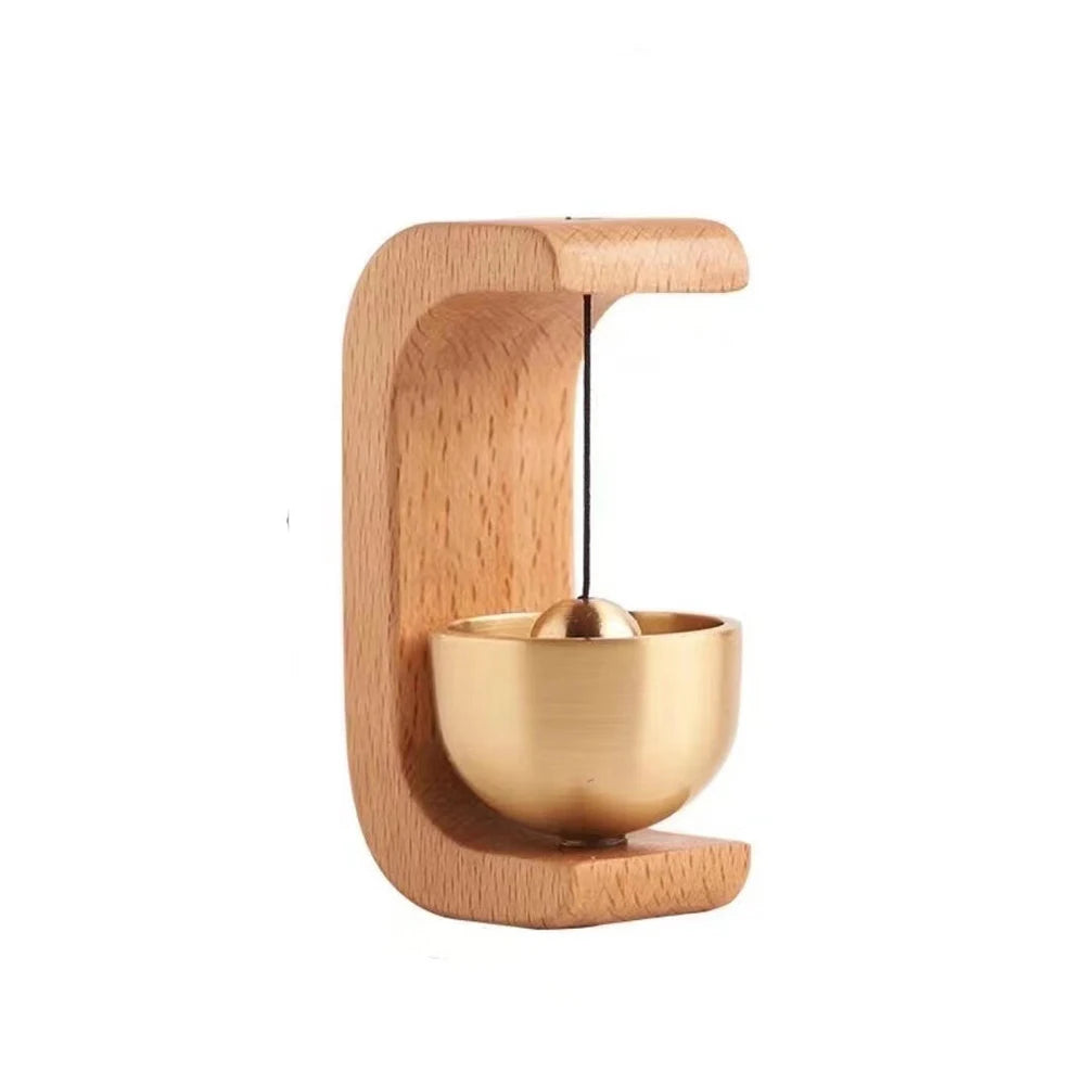 Shopkeepers Bell for Door Opening Doorbell Wind Chime Gift Home Garden Windchime Wood Hanging Bells Entry Alert Chime Decor