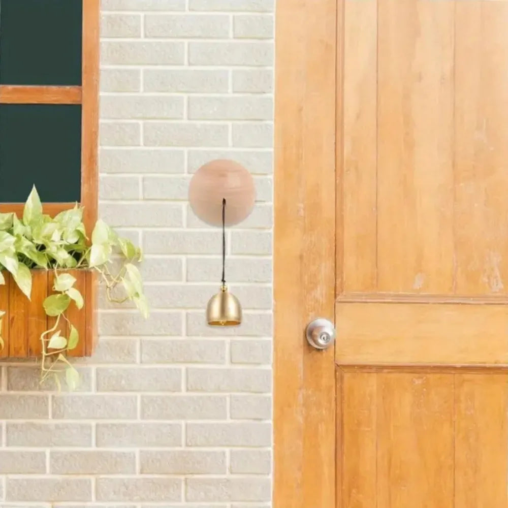 Brass Bell Wind Chime Home Decor Doorbell Chime for Outdoors Door Bell Bells for Door Shopkeeper Bell Entry Chime Home Wind Bell
