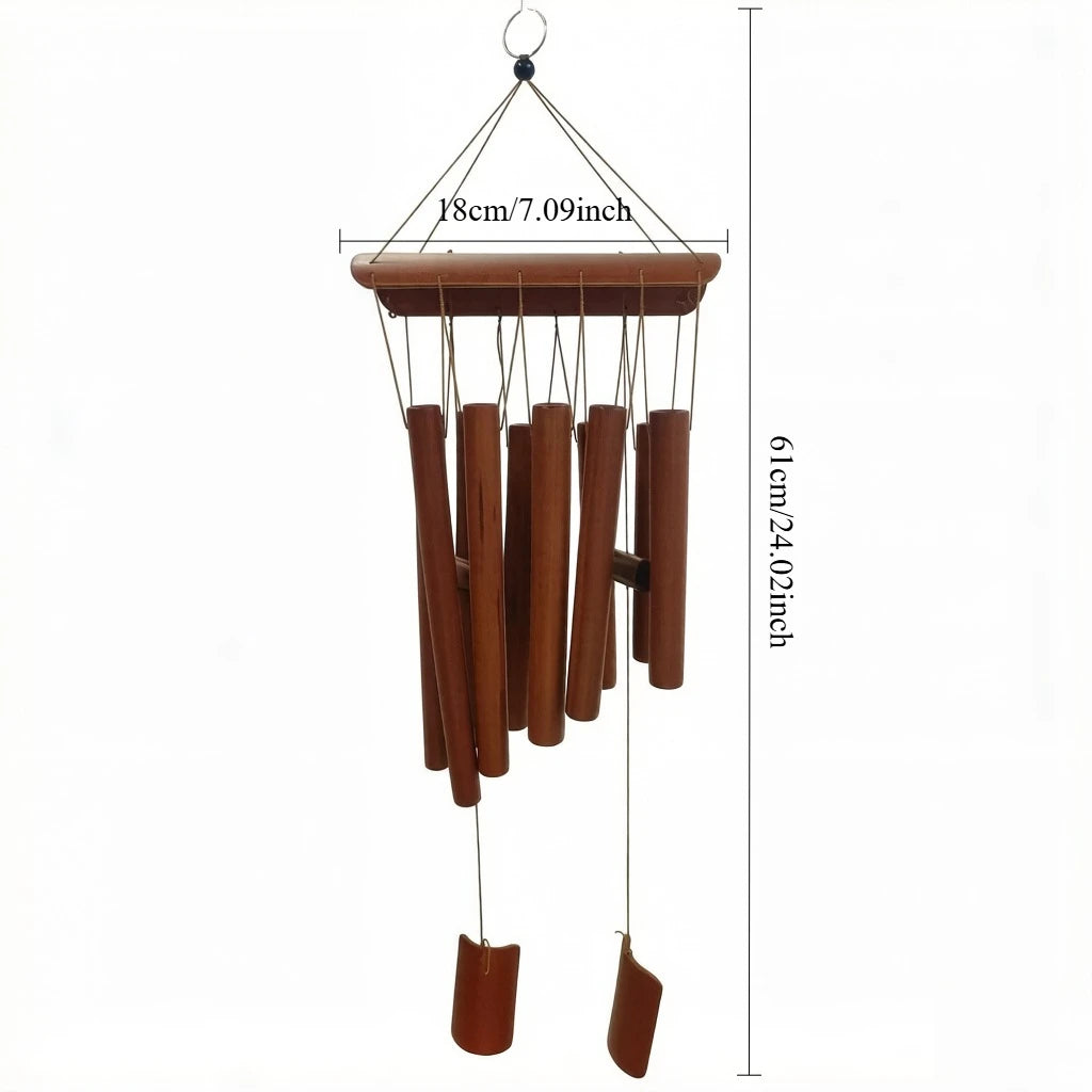 Wind Chime Handmade Garden Decoration Suitable for Porch, Patio, Outdoor Relaxing and Soothing Wind Chime for Home, Office, Temp